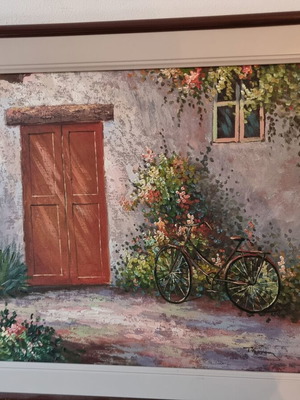 Painting like new, dimensions 60×50