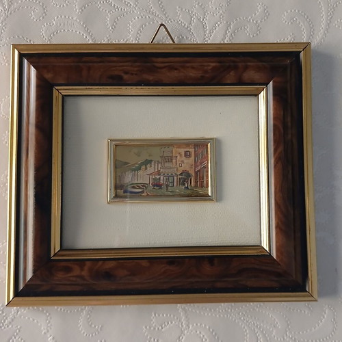 Italian Crezioni Artistiche-Serie Oro chromolithograph art prints set