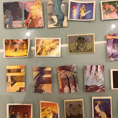 The Thundercats Stickers Used, Set of 17 by ΟΛΥΜΠΙΑΔΑ