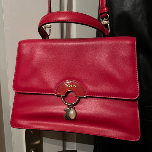 Tous shoulder bag like new, red