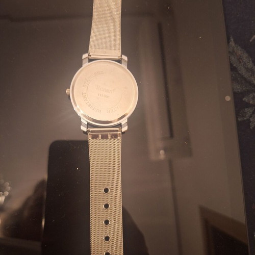 Renan 111-106 wristwatch with metal mesh strap, like new