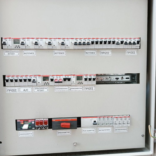 Electrical panel used, professional 70x80x15.5 cm