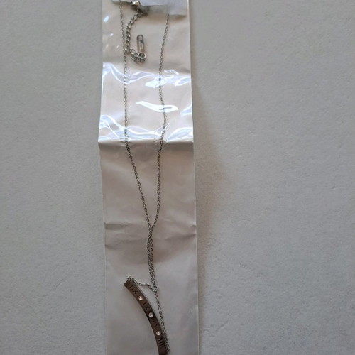 Stainless steel necklace new
