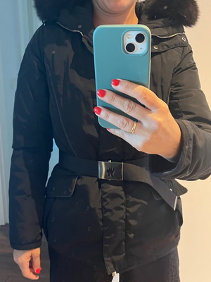 Moncler γυναικείο μπουφάν size 1 σαν καινούργιο, μαύρο