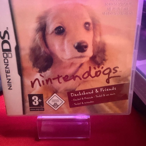 Nintendo DS Nintendogs Dackshund and Friends like new, full PAL edition
