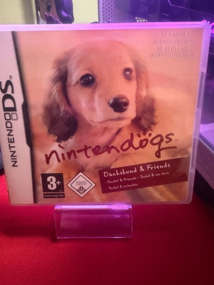 Nintendo DS Nintendogs Dackshund and Friends like new, full PAL edition