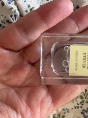 Armani Prive Vetiver D'Hiver Mini Perfume 7.5 ml new