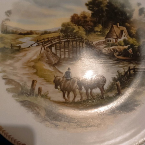 Rosenthal Studio-Lini Germany collectible plate like new, porcelain 29.5 cm