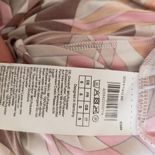Hallhuber maxi dress like new, paisley print, size S