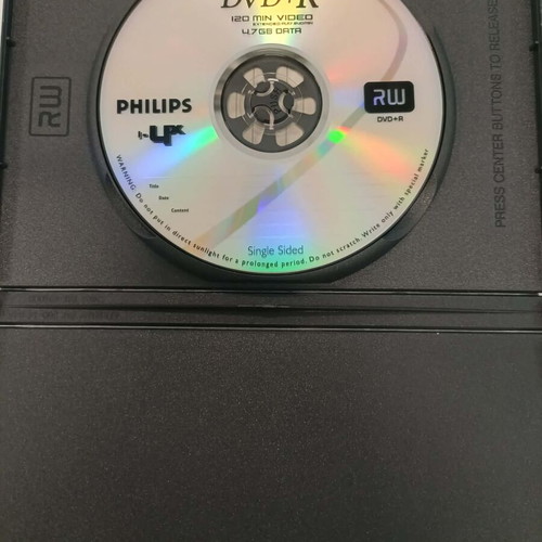 Philips DVD+R 4X 120min 4.7GB new