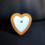 LED heart night light with sensor new