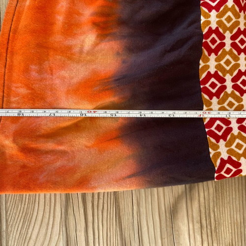 Zara long dress like new, brown orange with open bust