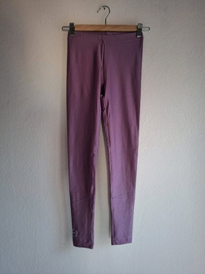 PCP high-waisted leggings metallic lilac like new, one size