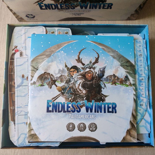 Endless Winter Paleoamericans board game like new
