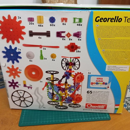 Quercetti Georello Tech εκπαιδευτικό παιχνίδι σαν καινούργιο για παιδιά 5+