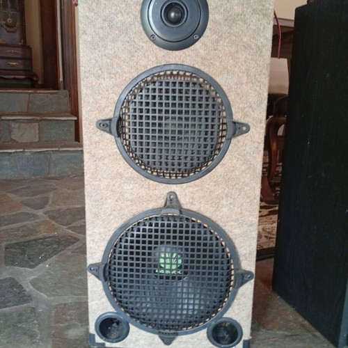 Pioneer CS 7070 speakers & handmade 3-way speaker
