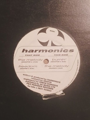 Harmonics The Melody E.P. vinyl used, electronic