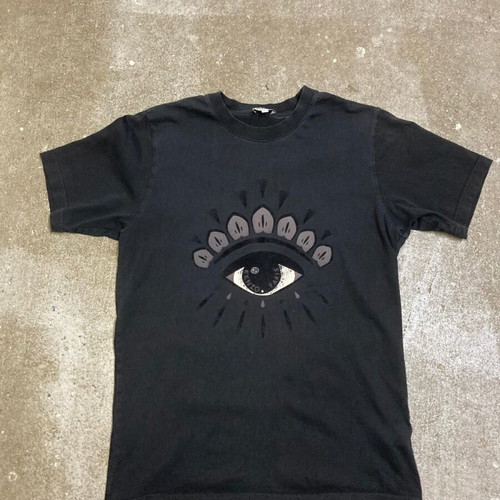 Kenzo Paris T-shirt S black eye print