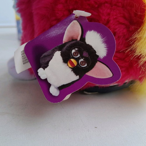 Furby Sherbet 1999 Tiger Electronic new, first generation, pink and blue