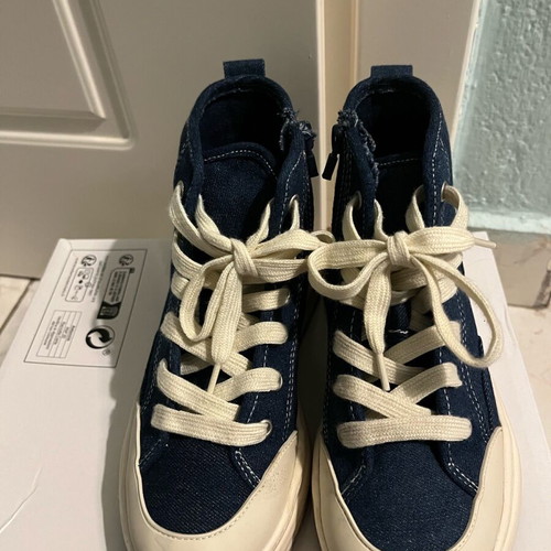 Zara denim sneakers like new, size 34, blue