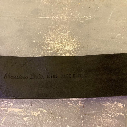 Massimo Dutti leather belt 100 cm like new