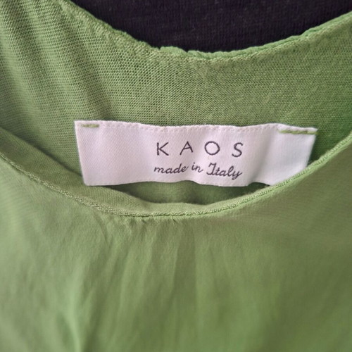 Italian Kaos midi dress green like new, size M