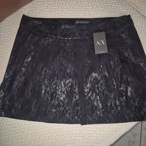 Armani Exchange Mini Skirt like new, black, size M 38 10