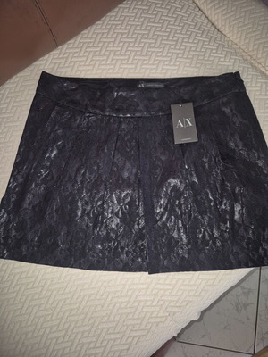 Armani Exchange Mini Skirt like new, black, size M 38 10