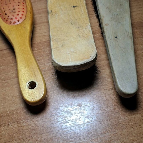 Care brushes used, pack