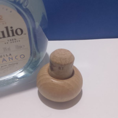 Don Julio tequila bottle like new with tsipouro and 2 shot glasses