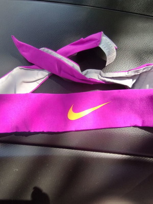 Nike ταινία κεφαλής τένις καινούργια, μωβ