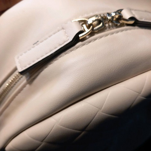 Rocco Barocco women's backpack ivory-beige like new, with 6 pockets