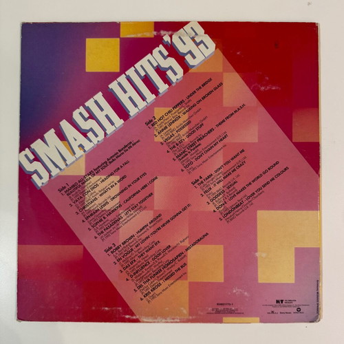 Smash Hits ’93 vinyl used, pop