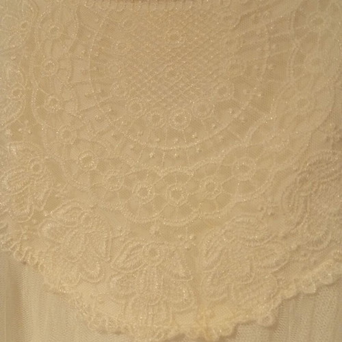 Monsoon dress for flower girl with lace and tulle, size S 12-13 years