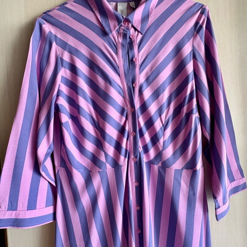 Yas maxi dress striped like new, size Large