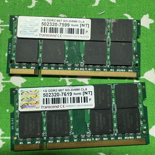 Laptop spare parts pack used, Intel Core 2 Duo T7500, 2GB DDR2, 250GB HDD, DVD Writer