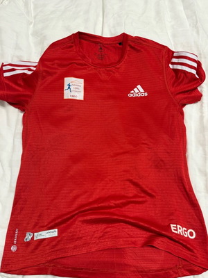 Adidas Тениска Червена (Атински полумаратон)