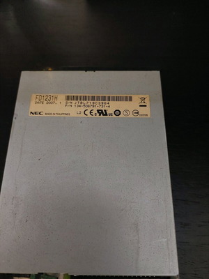 NEC FD1231H 1.44mb floppy used, compatible with Amiga