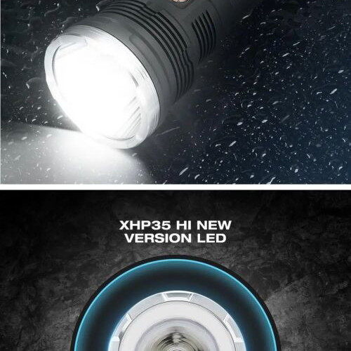 Astrolux MF02 flashlight Cree XHP35 HI new, 3000LM, black