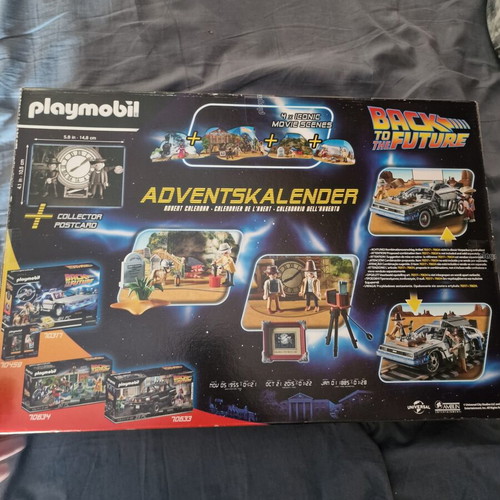 Playmobil Back to the Future sealed collectible