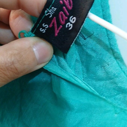 No Fear turquoise dress like new, size S