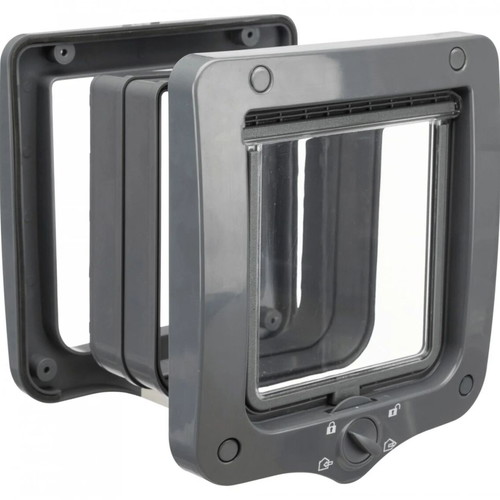 Trixie 4-way cat door with tunnel 20x22cm new