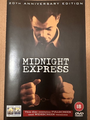 Midnight Express DVD like new, social drama with subtitles
