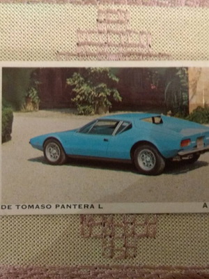 DANDY DE TOMASO PANTERA L collectible card used
