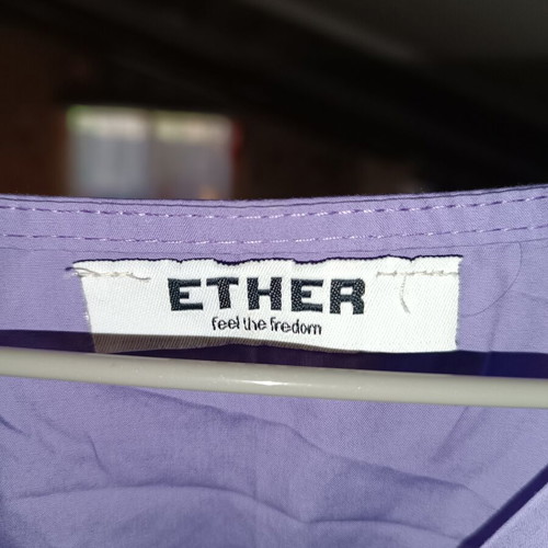 Ether midi summer dress like new, lilac, size S