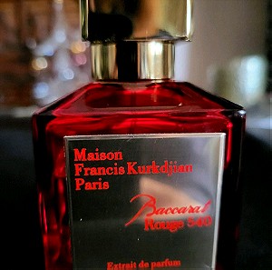 BACCARAT ROUGE 540 extrait de parfum