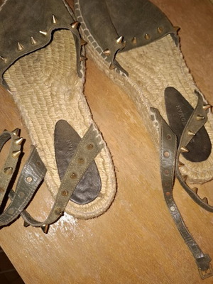 Zara Woman espadrilles khaki like new, size 38