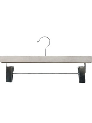 Wooden hangers with clips for trousers, like new, pack of 190