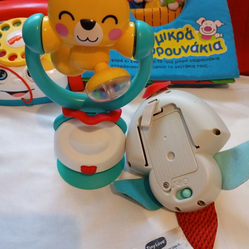 Baby activity toys pack Fisher-Price, Clementoni, Hola like new