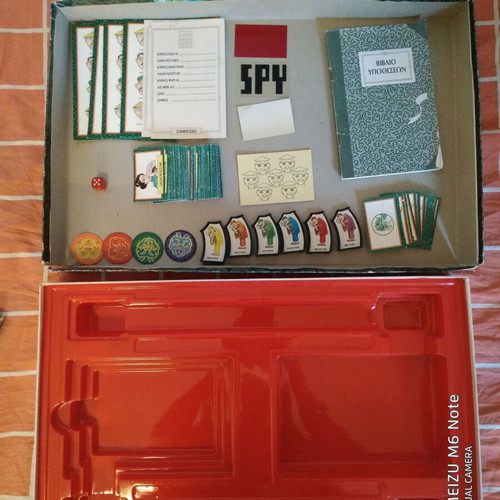 Mysteria sto Pekino board game MBGames Nilco 4096 1991